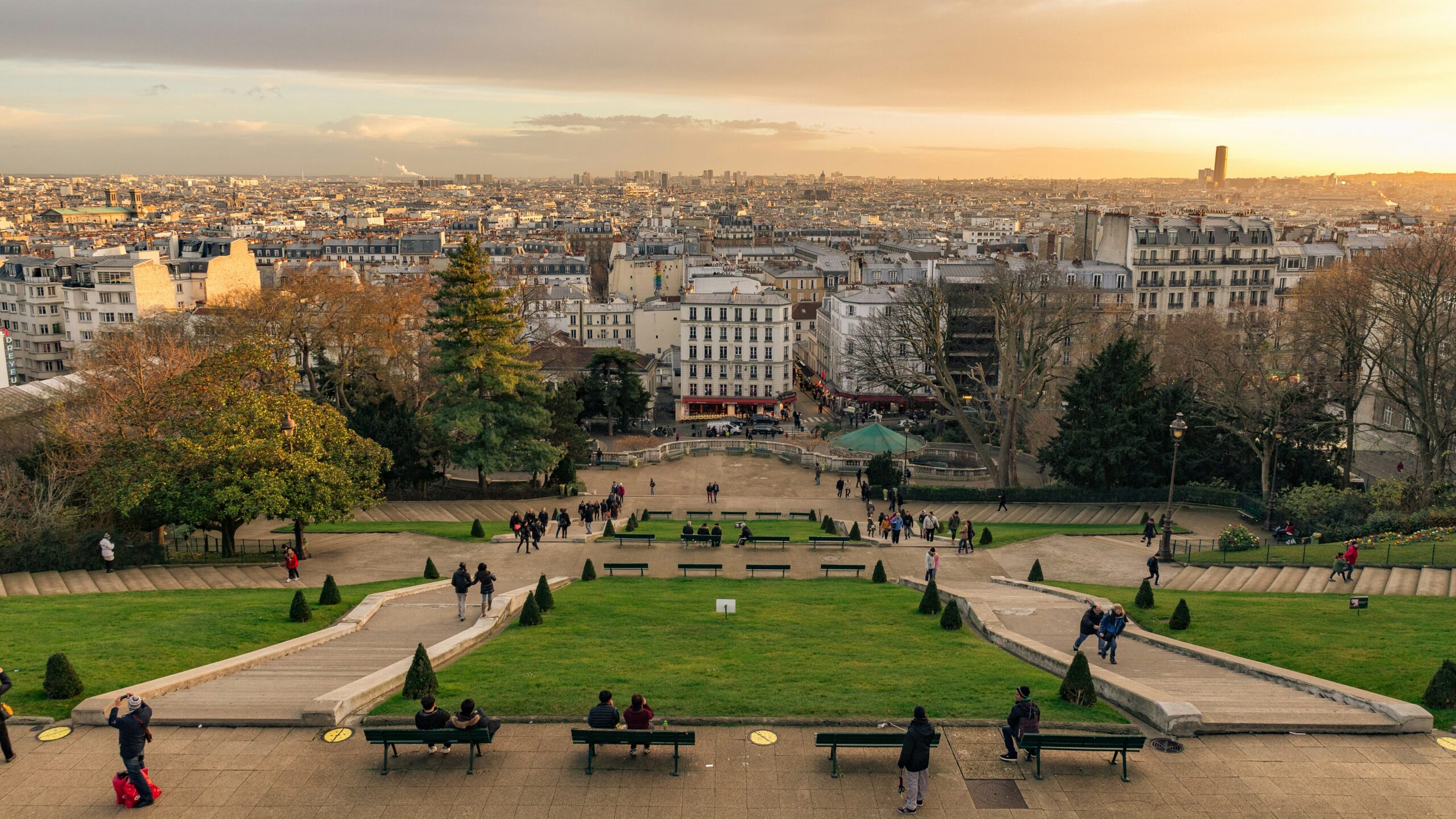 Musée de l’Orangerie near Tuileries Garden Paris landscape view