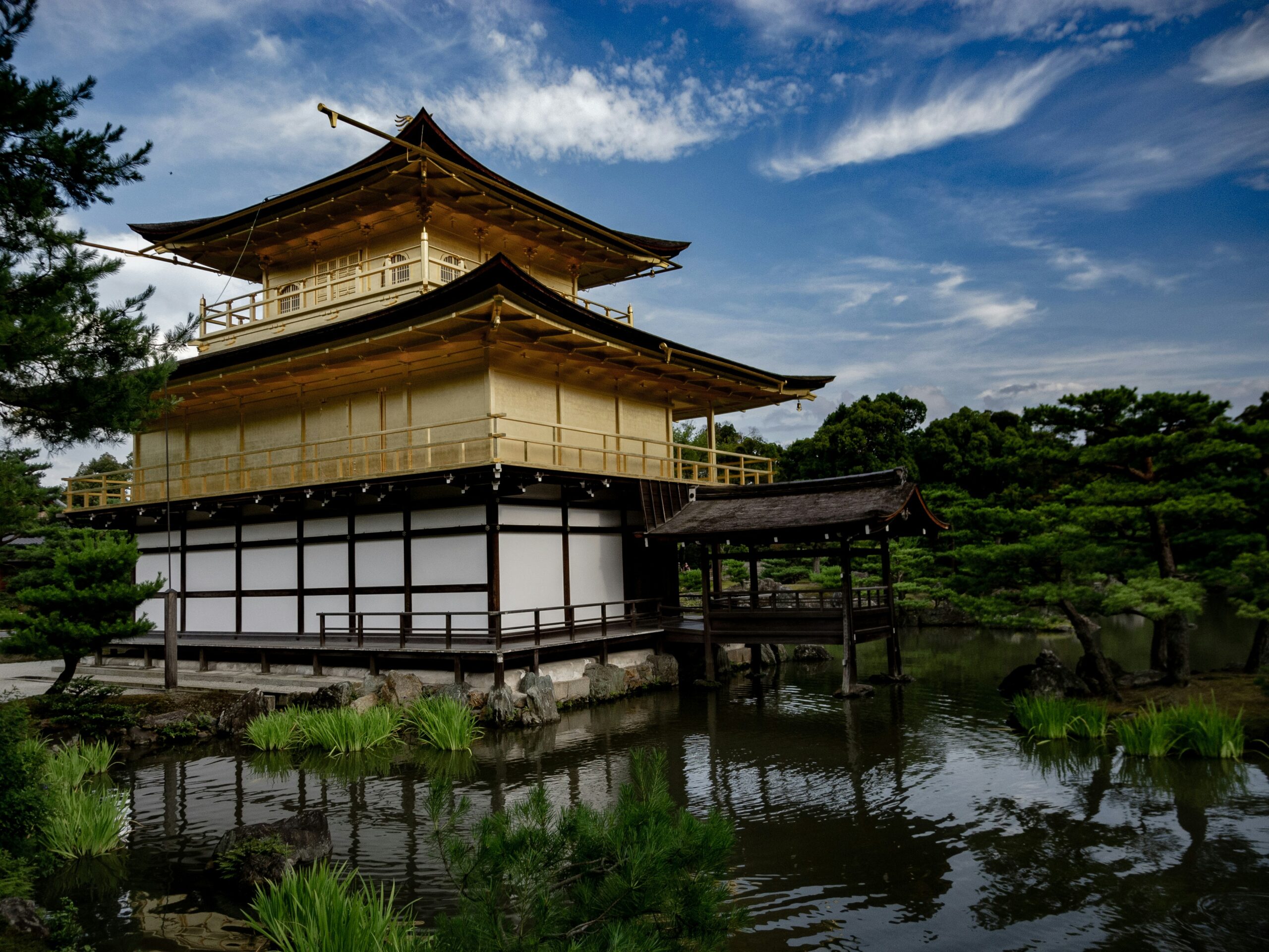 Bamboo ladles at a Japanese temple purification fountain (temizuya)