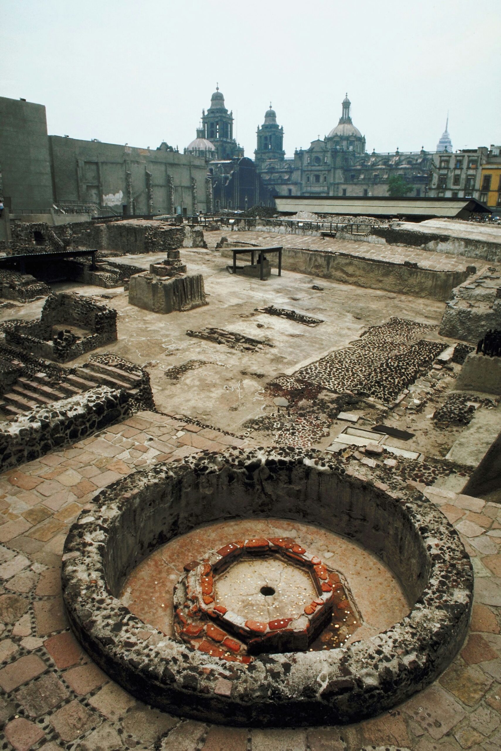 Pompeii Archaeological Park interior ruins showing ancient Roman courtyard and stone structures